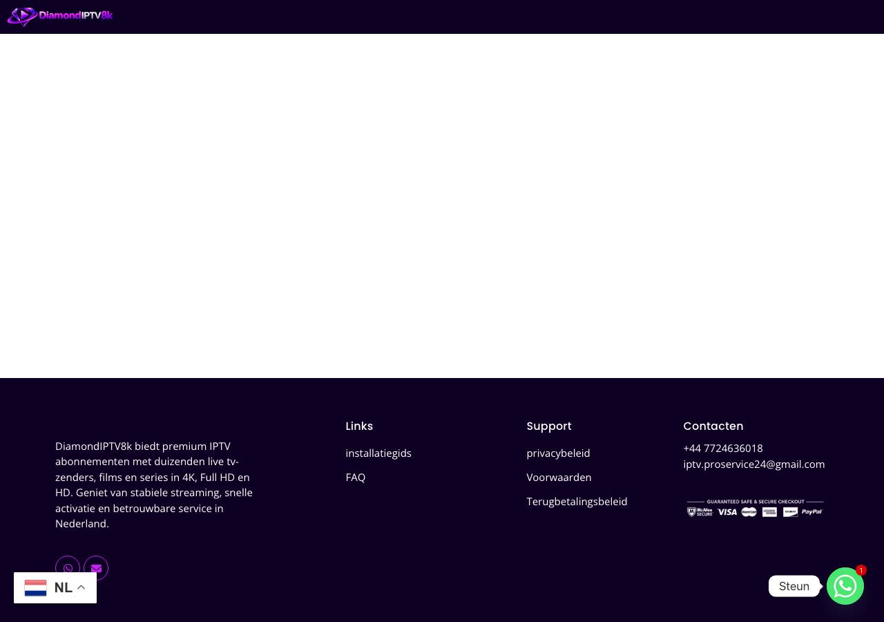 Screenshot of diamondiptv8k.com taken by the zone census on 2026-10-28