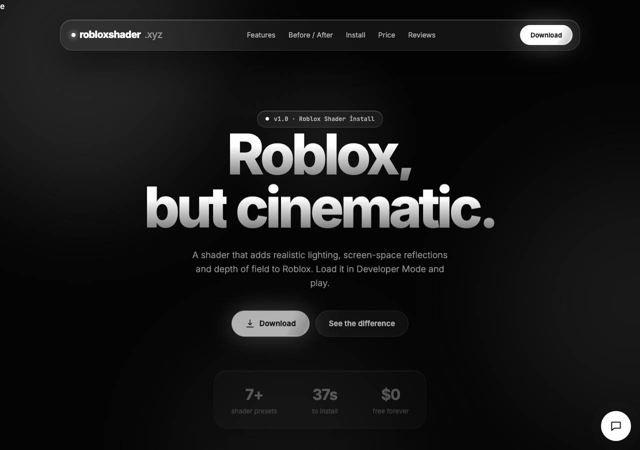 Screenshot of robloxshader.xyz taken by the zone census on 2026-10-28