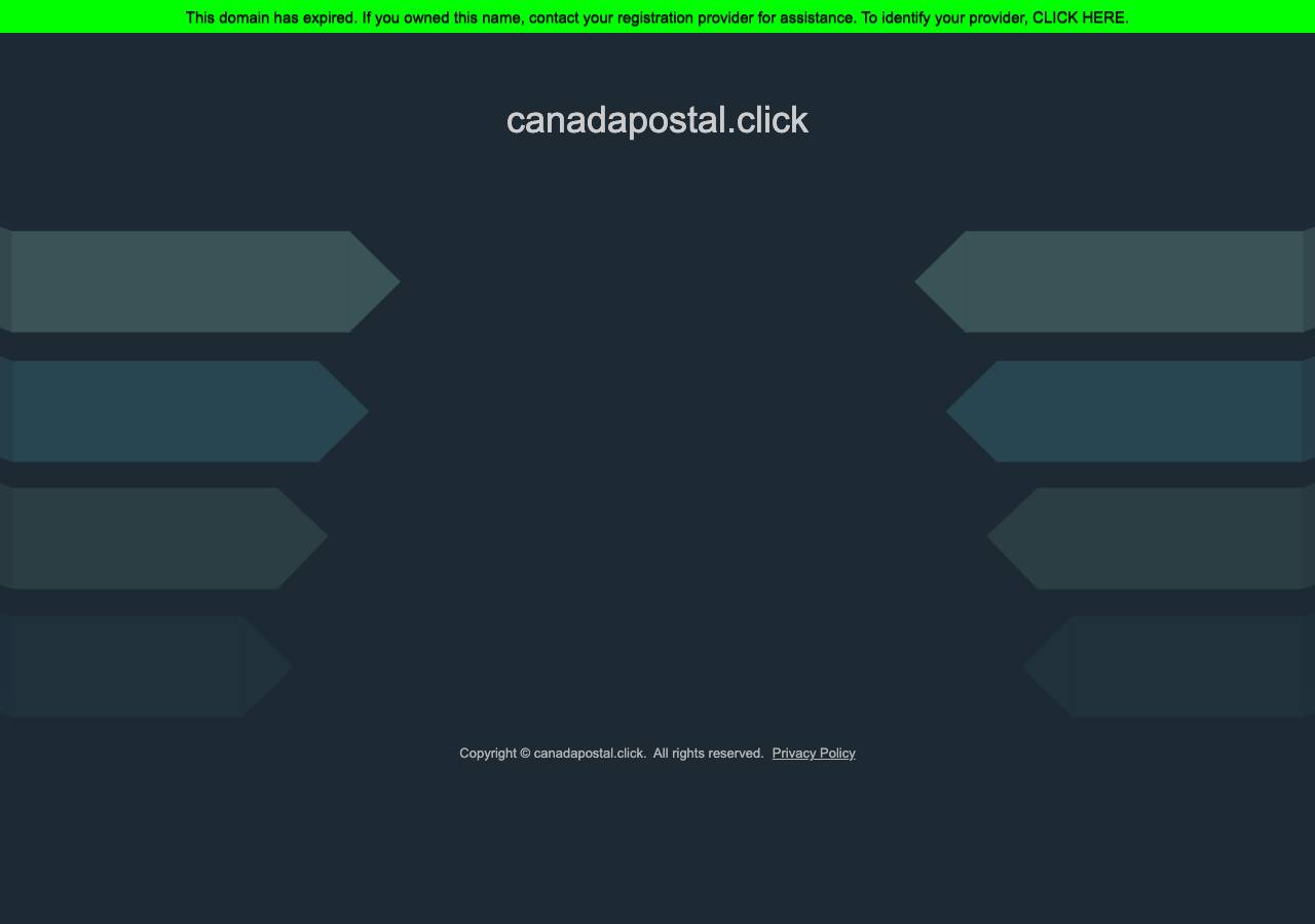 Screenshot of canadapostal.click taken by the zone census on 2026-10-29