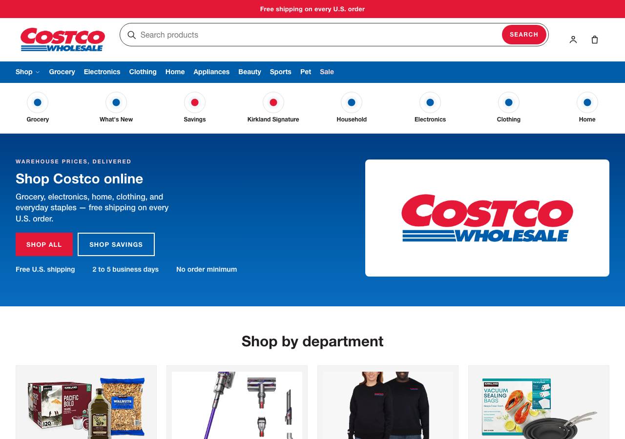 Screenshot of costc.shop taken by the zone census on 2026-10-29