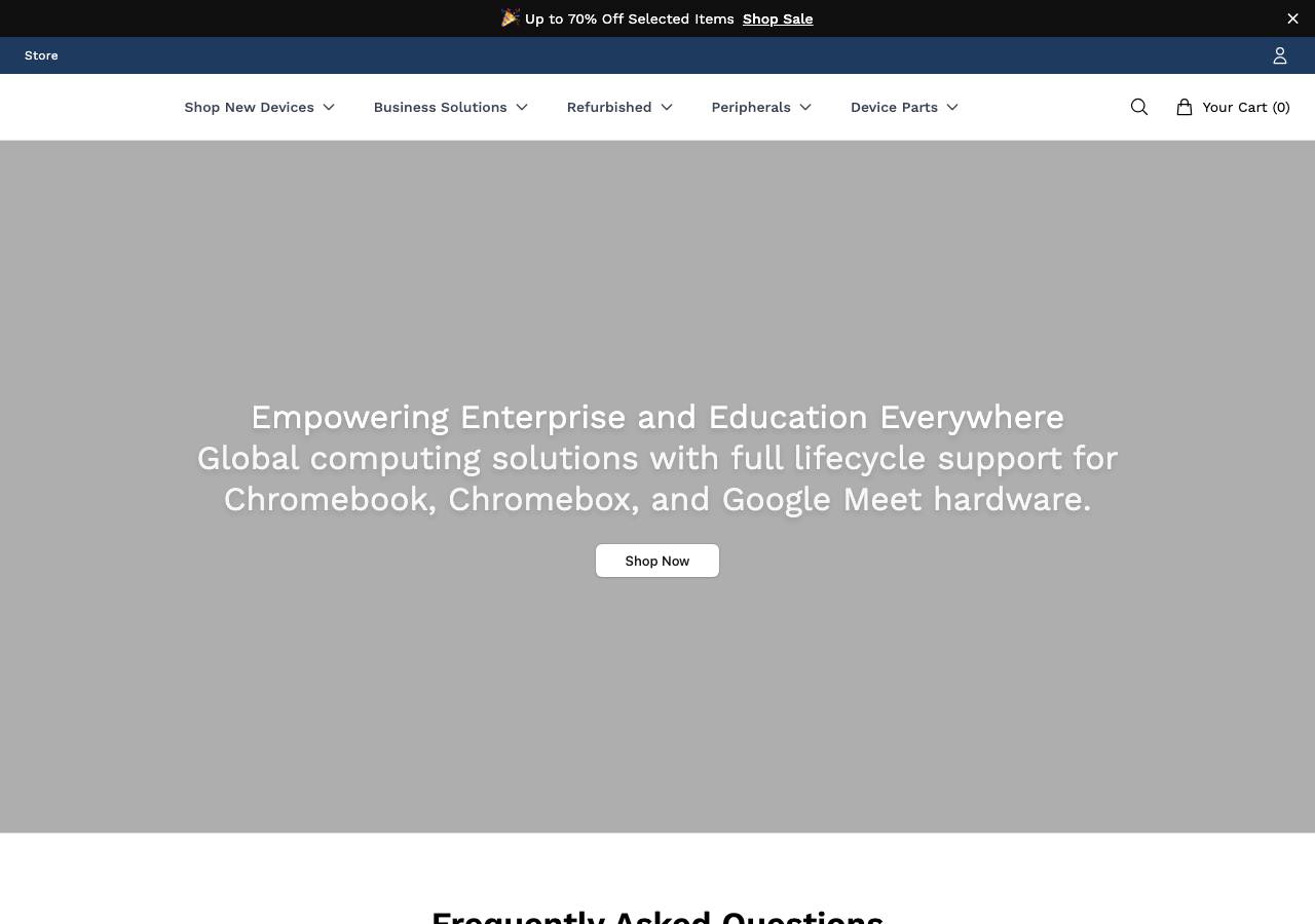 Screenshot of ctlcomputing.shop taken by the zone census on 2026-10-29