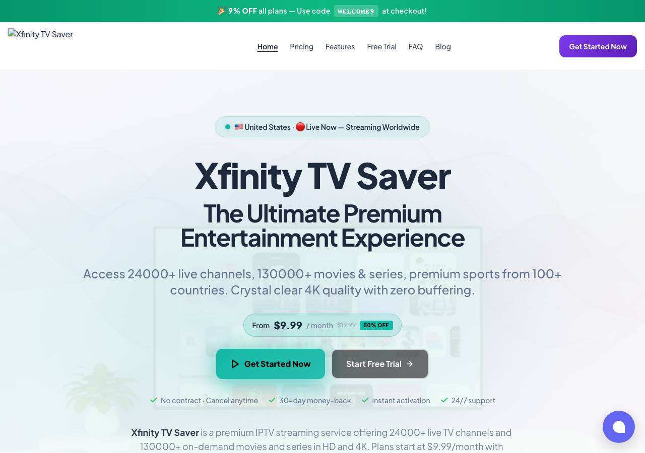 Screenshot of xfinity-tv-saver.cloud taken by the zone census on 2026-10-29