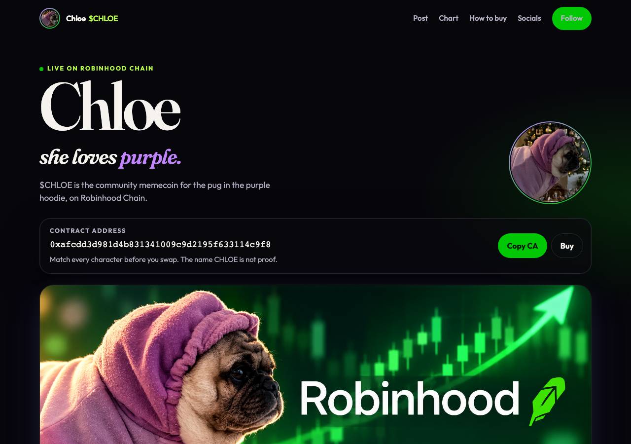 Screenshot of chloehood.site taken by the zone census on 2026-10-30