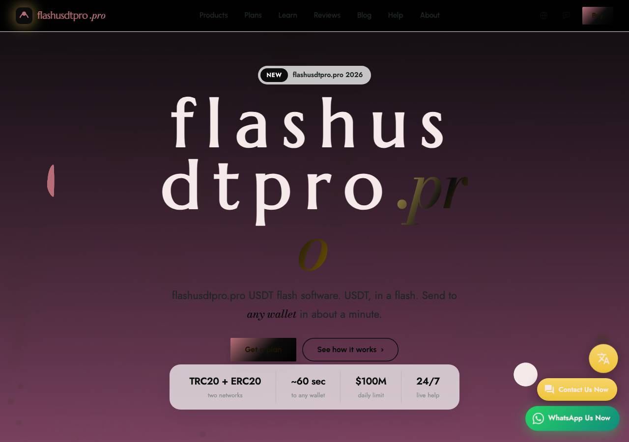 Screenshot of flashusdtpro.pro taken by the zone census on 2026-10-30