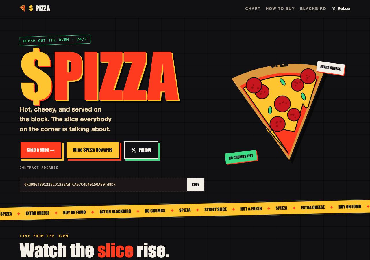 Screenshot of pizzarobinhood.xyz taken by the zone census on 2026-10-30