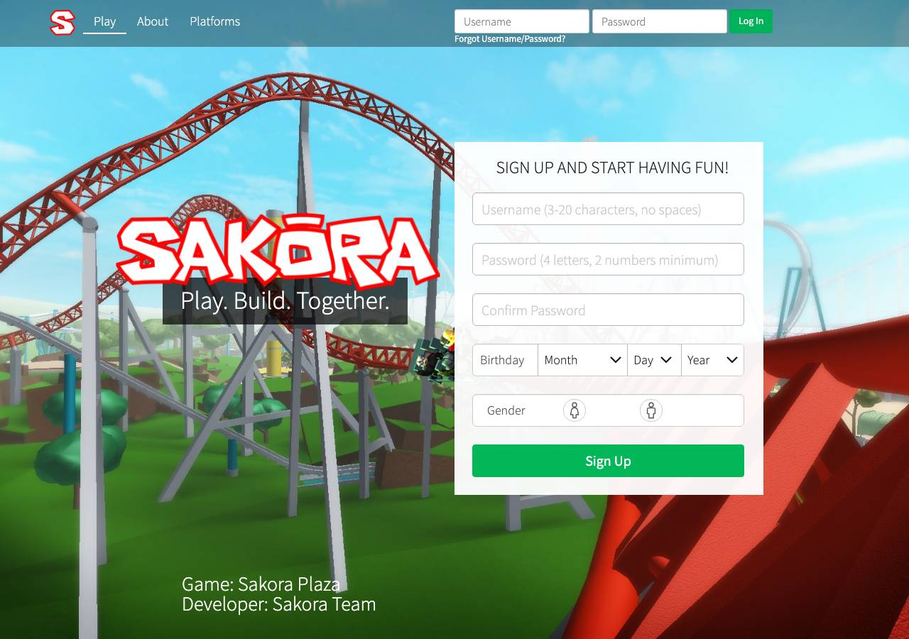Screenshot of sakora.fun taken by the zone census on 2026-10-30